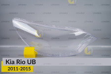 Скло фари KIA Rio UB (2011-2015) праве
