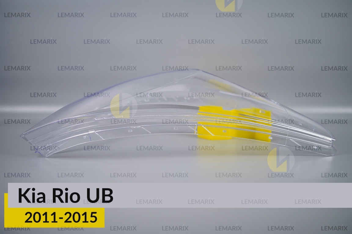 Скло фари KIA Rio UB (2011-2015) праве