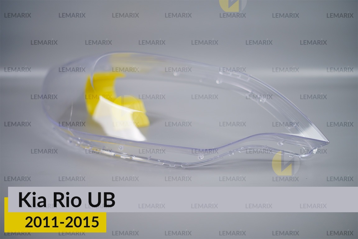 Скло фари KIA Rio UB (2011-2015) праве