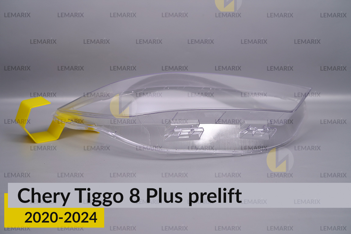 Скло фари Chery Tiggo 8 Plus (2020-2024) дорест праве