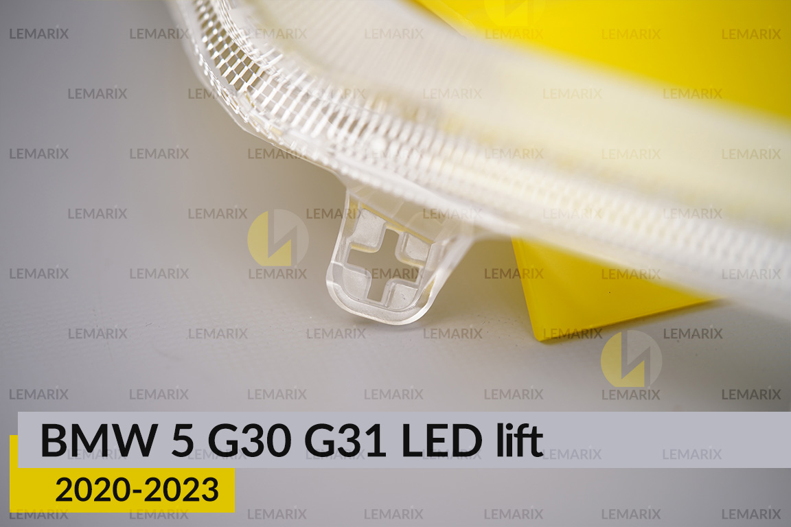 Блок світловода фари BMW 5 G30 G31 LED (2020-2023) рест короткий зовнішній Icon Light правий