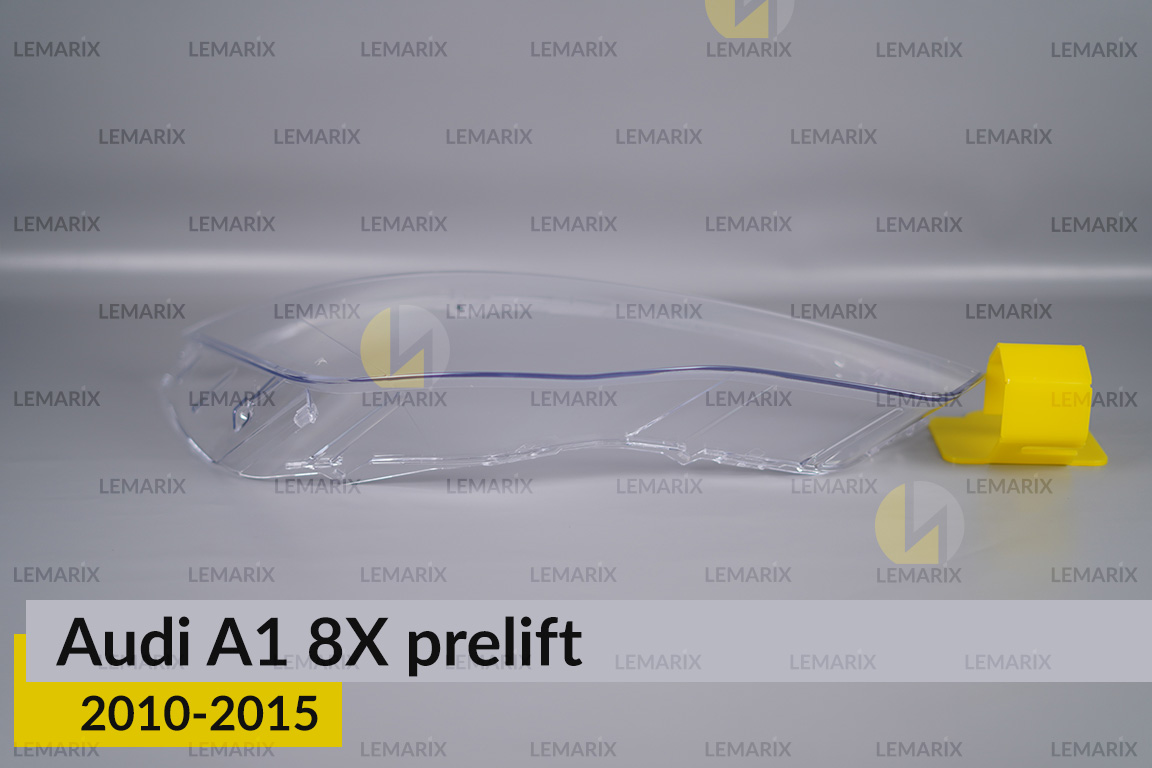 Скло фари Audi A1 8X (2010-2015) дорест праве