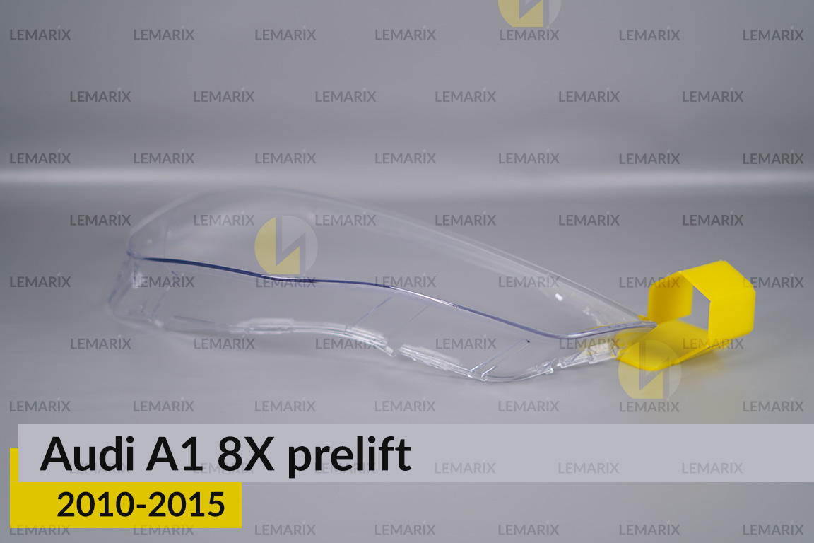 Скло фари Audi A1 8X (2010-2015) дорест праве
