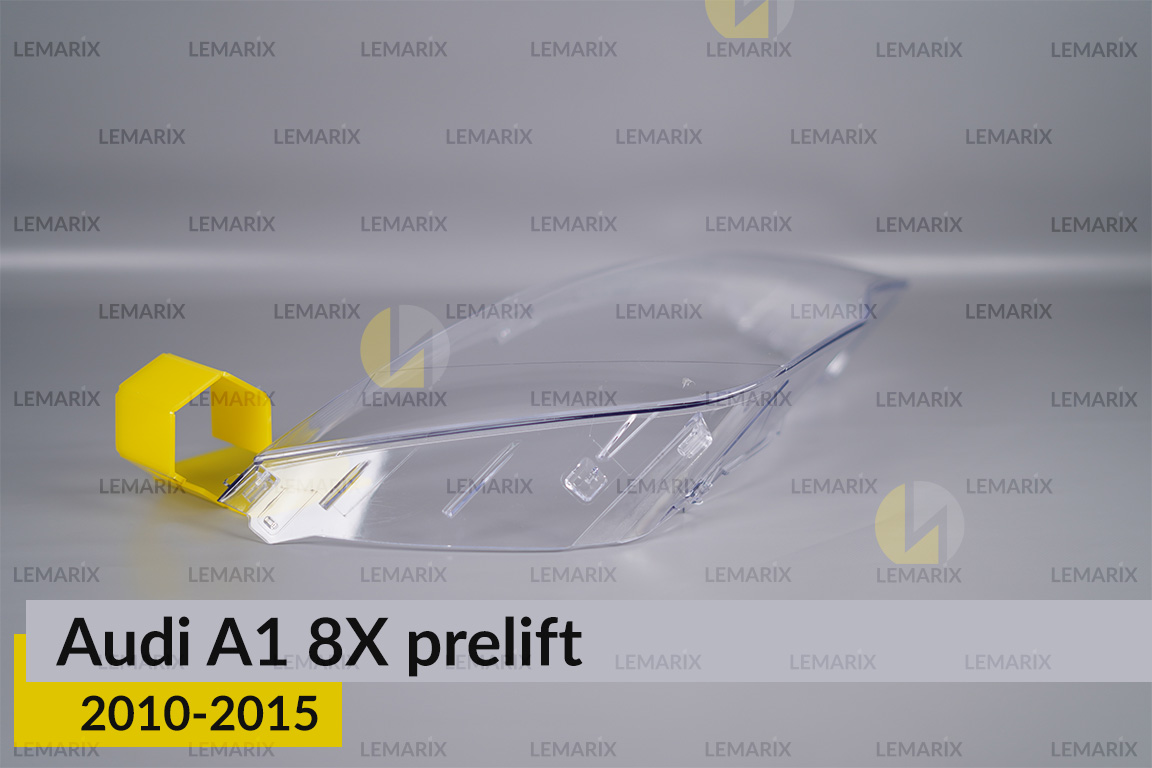 Скло фари Audi A1 8X (2010-2015) дорест праве