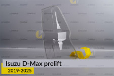 Скло заднього ліхтаря Isuzu D-Max (2019-2026) дорест праве