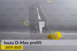 Скло заднього ліхтаря Isuzu D-Max (2019-2025) дорест праве