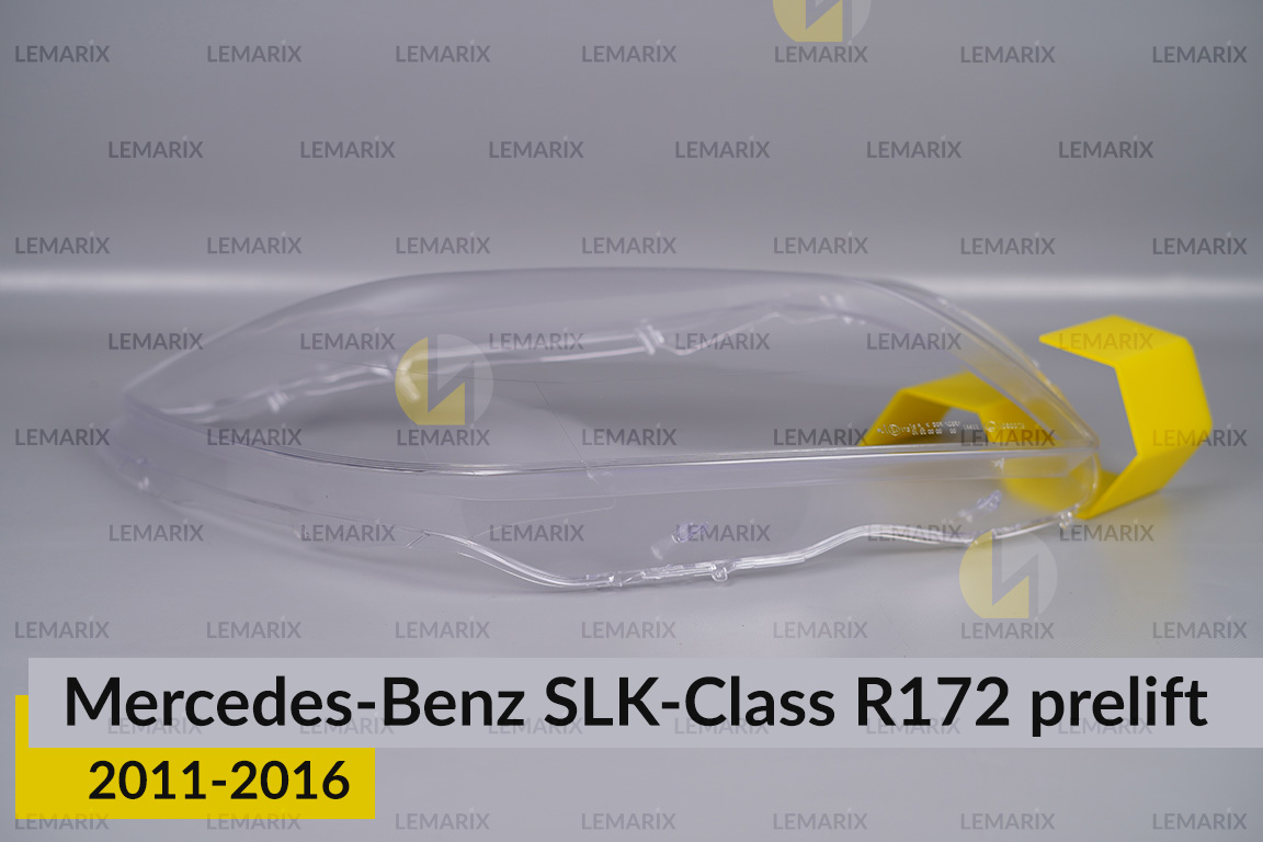 Скло фари Mercedes-Benz SLK-Class R172 (2011-2016) дорест праве
