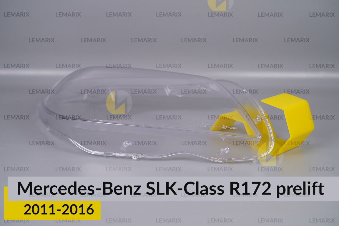 Скло фари Mercedes-Benz SLK-Class R172 (2011-2016) дорест праве