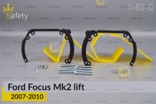 Перехідна рамка для Ford Focus Mk2 (2007-2010) рест