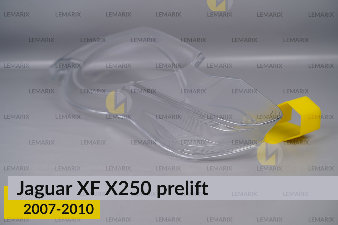Скло фари Jaguar XF X250 (2007-2010) дорест ліве