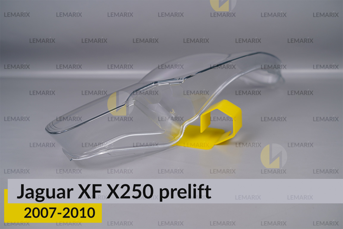 Скло фари Jaguar XF X250 (2007-2010) дорест ліве