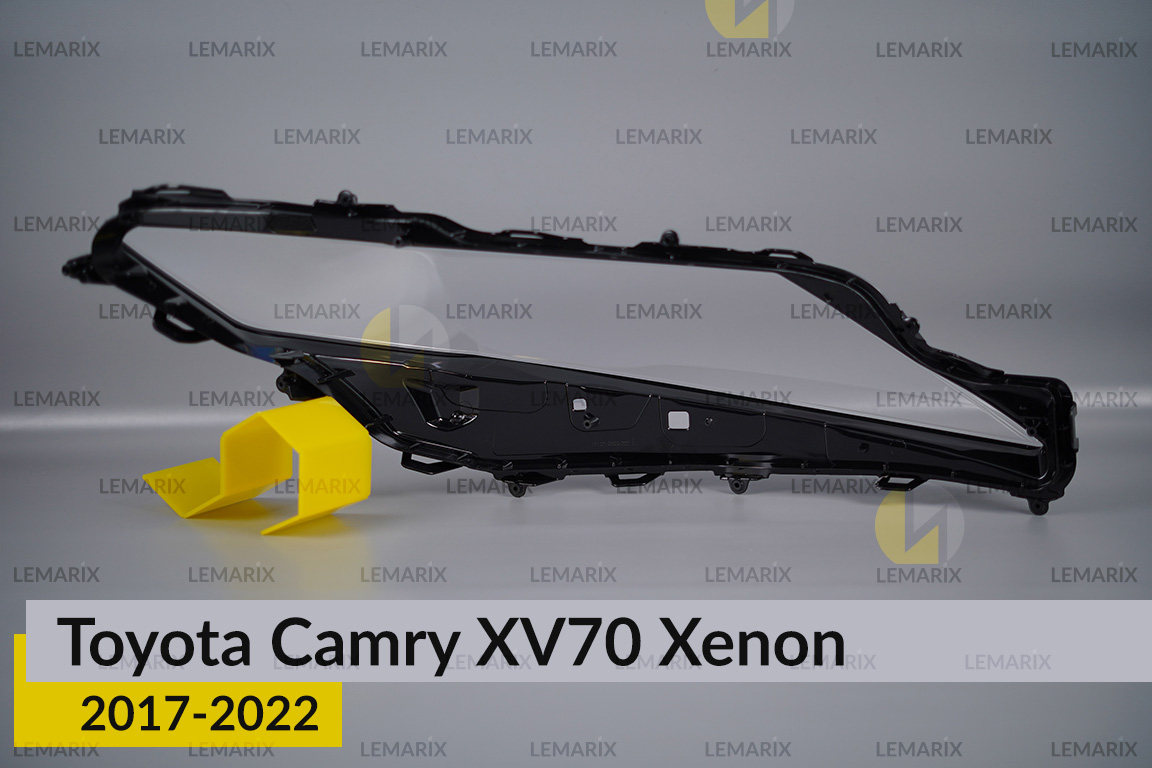 Скло фари Toyota Camry XV70 Xenon (2017-2022) ліве