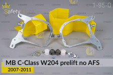 Переходная рамка для Mercedes-Benz C-Class W204 no AFS (2007-2011) дорест