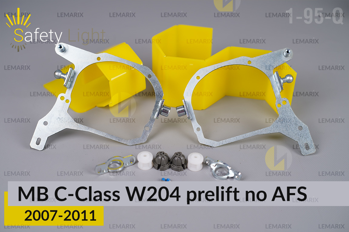 Перехідна рамка для Mercedes-Benz C-Class W204 no AFS (2007-2011) дорест