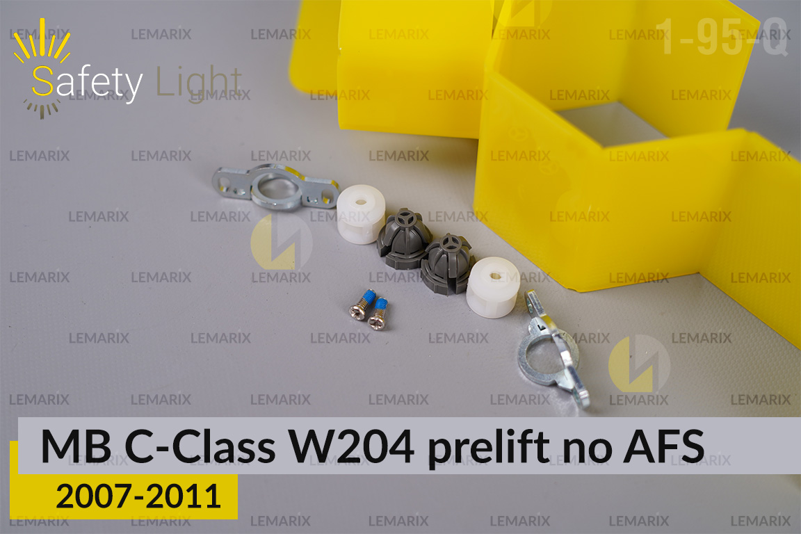 Перехідна рамка для Mercedes-Benz C-Class W204 no AFS (2007-2011) дорест