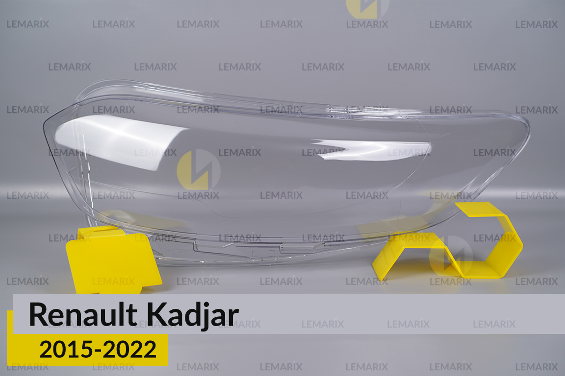 Скло фари Renault Kadjar (2015-2022) ліве