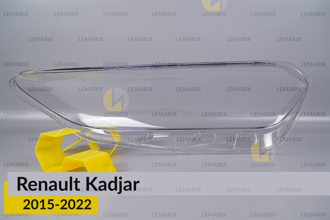 Скло фари Renault Kadjar (2015-2022) ліве