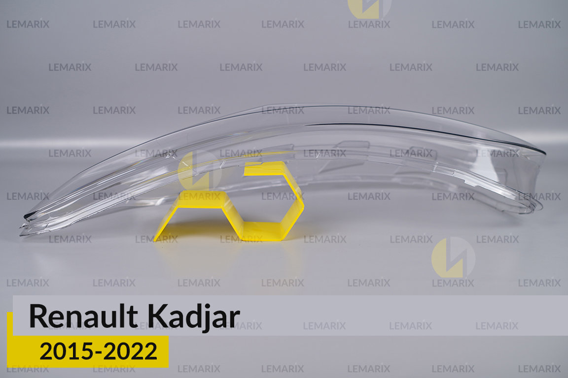 Скло фари Renault Kadjar (2015-2022) ліве