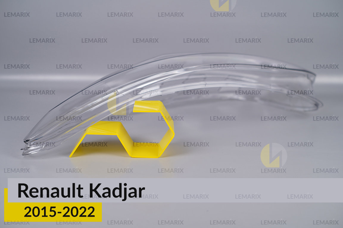 Скло фари Renault Kadjar (2015-2022) ліве