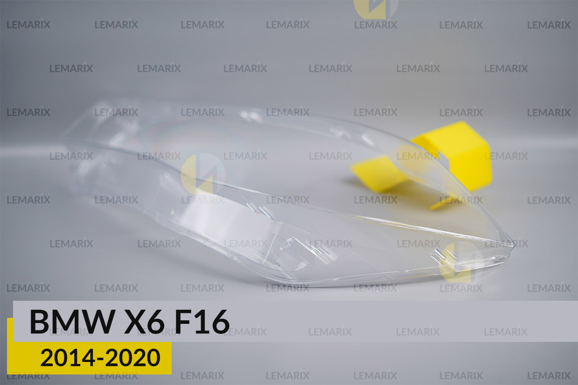 Скло фари BMW X6 F16 (2014-2020) ліве