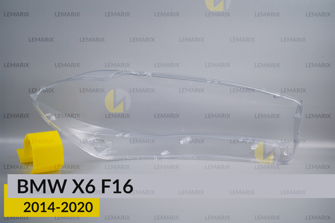 Скло фари BMW X6 F16 (2014-2020) ліве