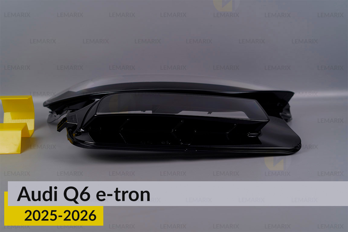 Скло фари Audi Q6 e-tron (2025-2026) праве