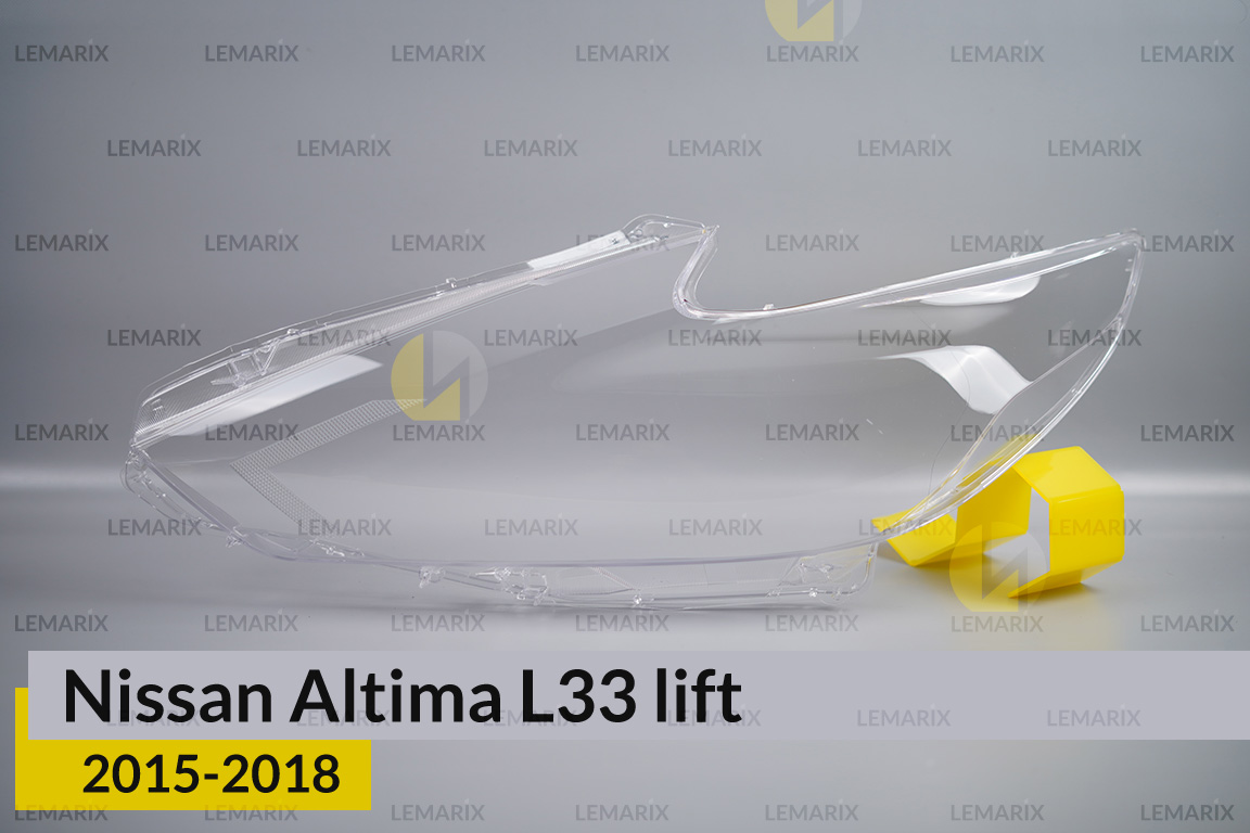 Скло фари Nissan Altima L33 (2015-2018) рест ліве