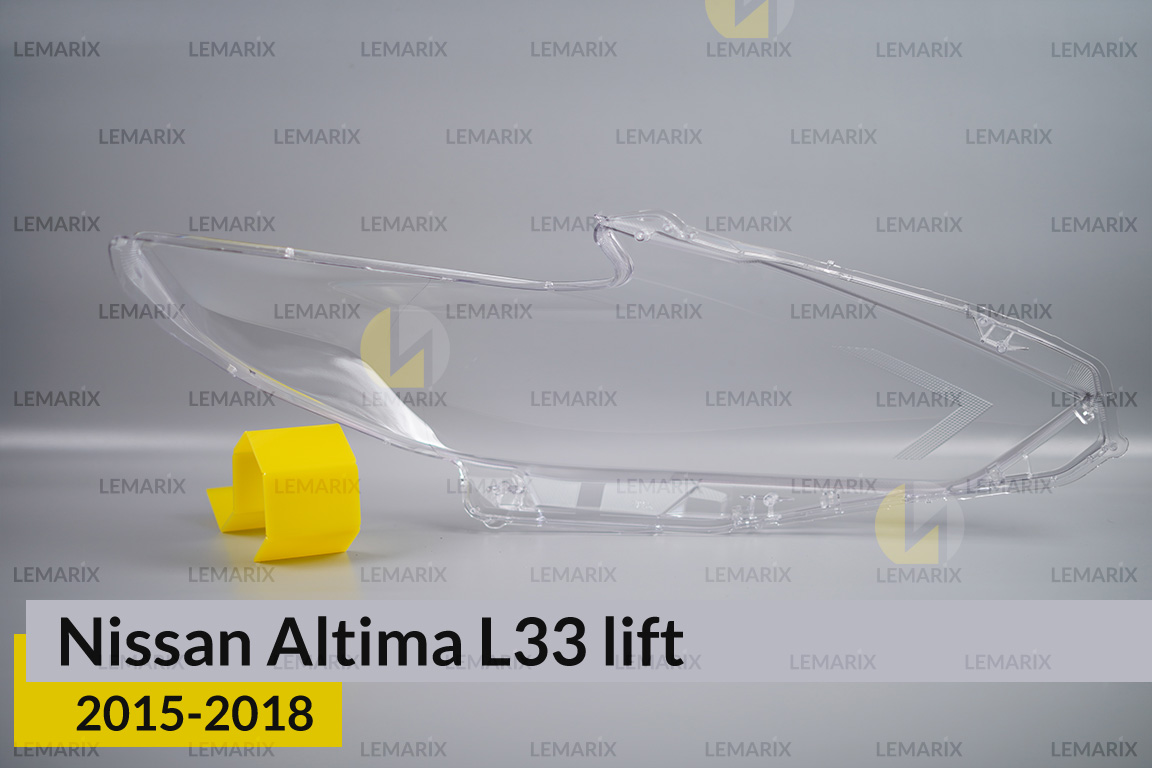 Скло фари Nissan Altima L33 (2015-2018) рест ліве