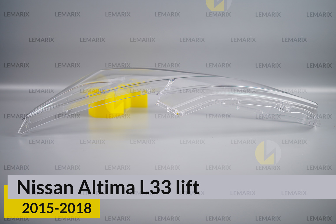 Скло фари Nissan Altima L33 (2015-2018) рест ліве