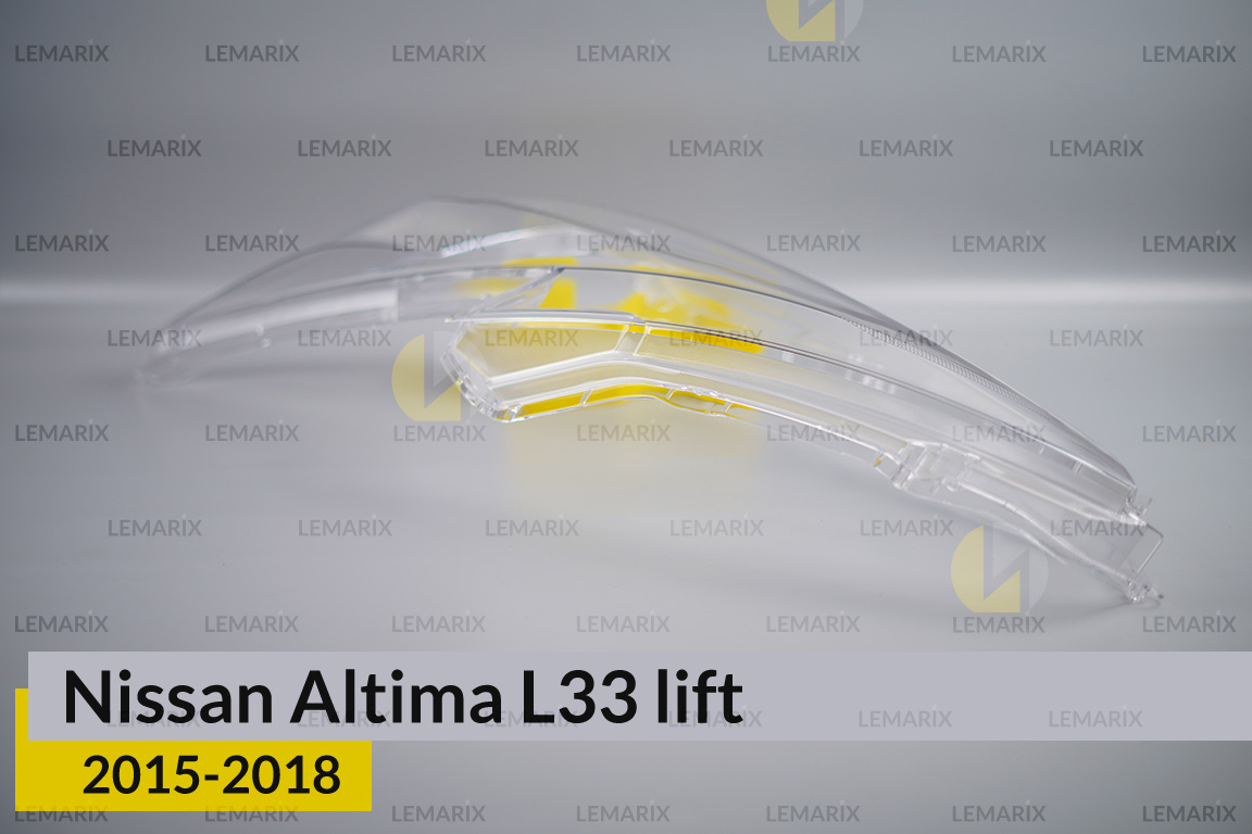 Скло фари Nissan Altima L33 (2015-2018) рест ліве