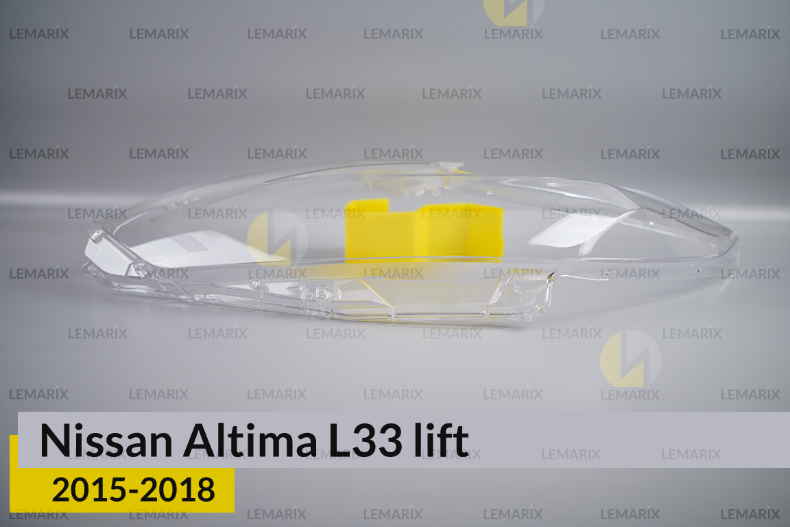 Скло фари Nissan Altima L33 (2015-2018) рест ліве