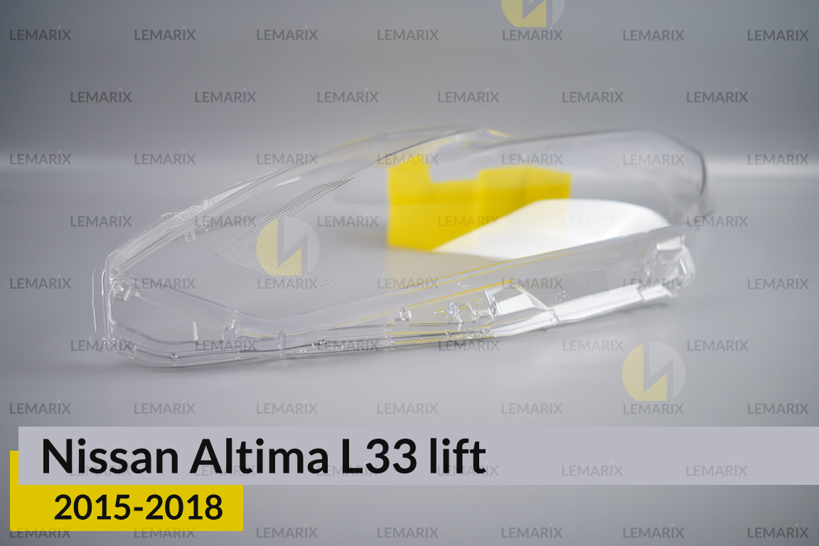 Скло фари Nissan Altima L33 (2015-2018) рест ліве