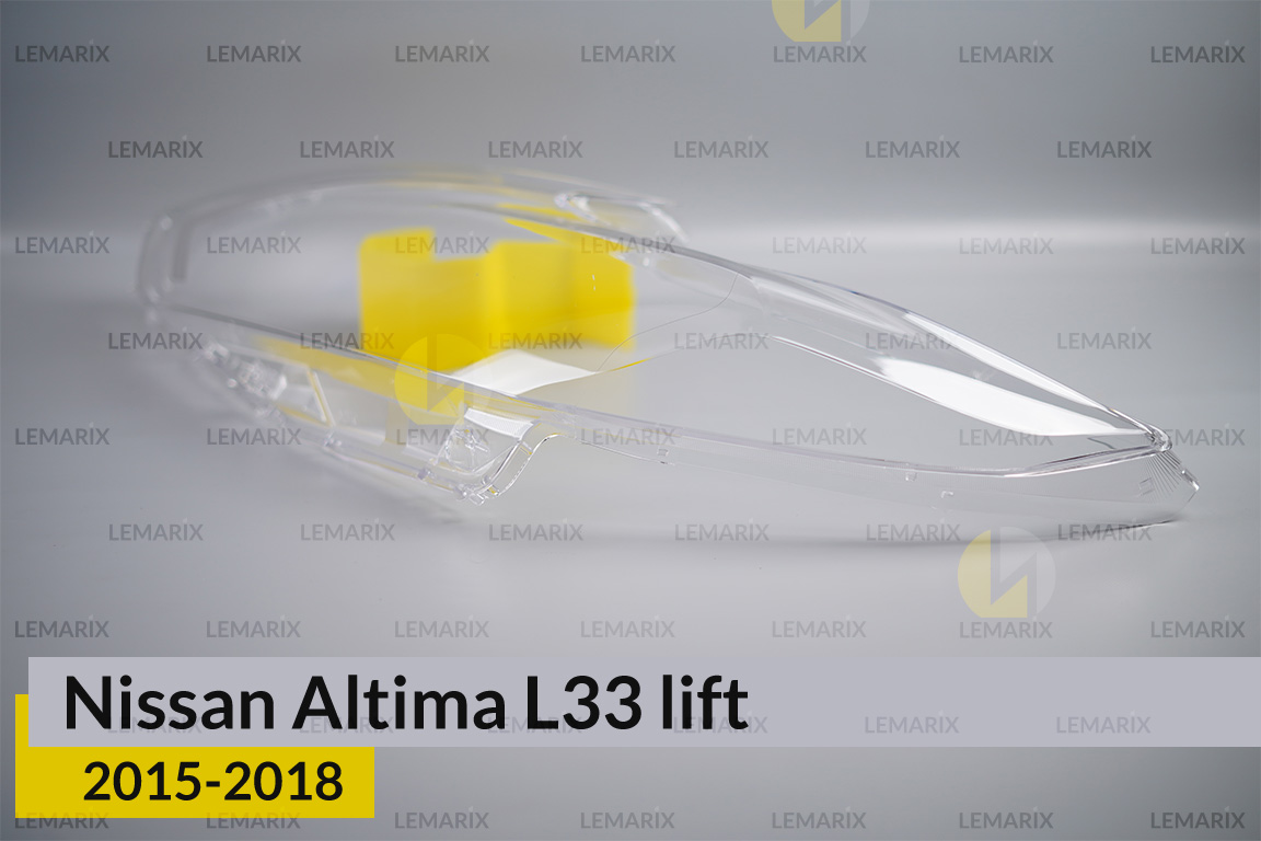 Скло фари Nissan Altima L33 (2015-2018) рест ліве