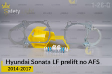 Перехідна рамка для Hyundai Sonata LF no AFS (2014-2017) дорест