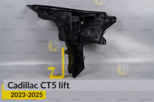 Корпус фары Cadillac CT5 (2023-2026) рест правый