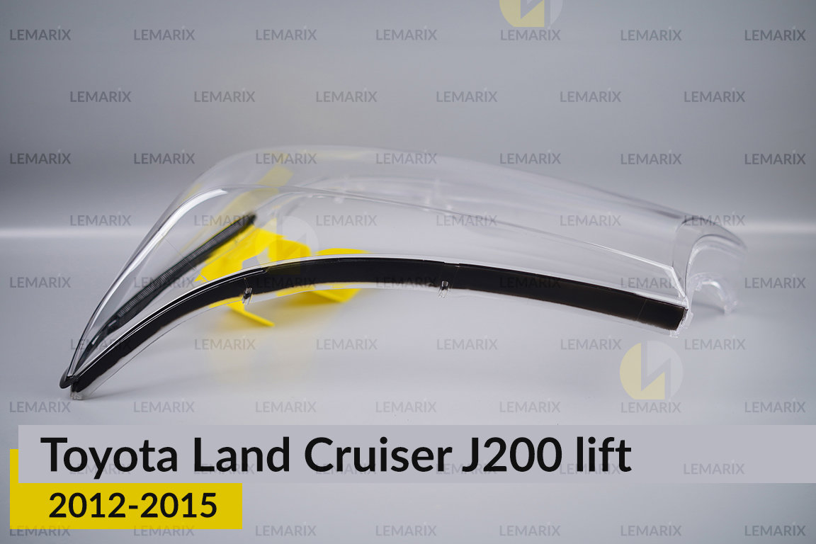 Скло фари Toyota Land Cruiser J200 (2012-2015) рест ліве