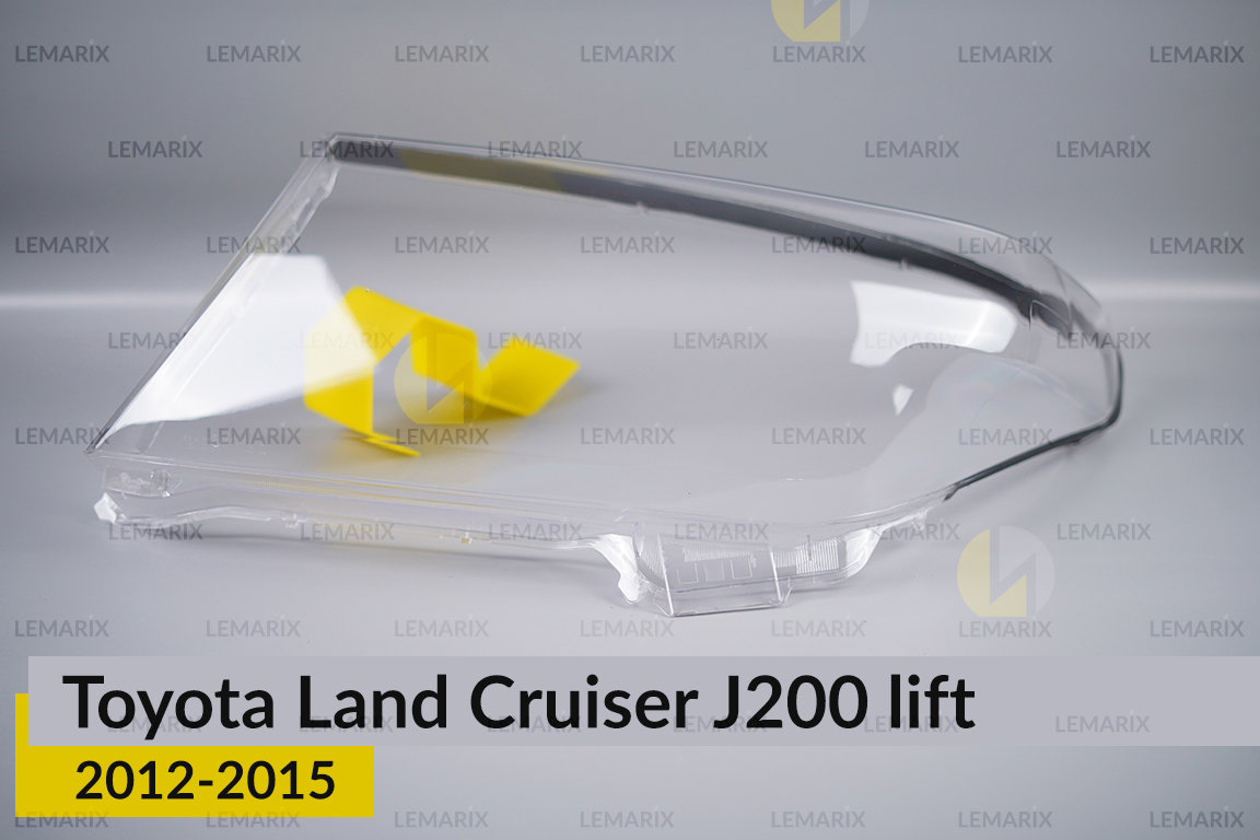 Скло фари Toyota Land Cruiser J200 (2012-2015) рест ліве