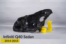 Корпус фари Infiniti Q40 Sedan (2014-2015) лівий