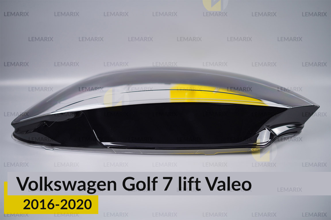 Скло фари VW Volkswagen Golf 7 Valeo (2016-2020) рест ліве