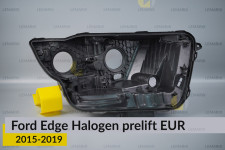 Корпус фари Ford Edge Halogen EUR (2015-2019) дорест правий