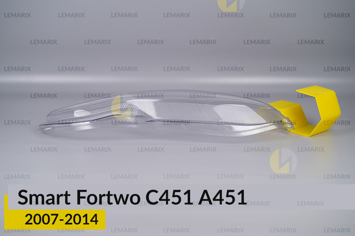 Скло фари Smart Fortwo C451 A451 (2007-2014) праве