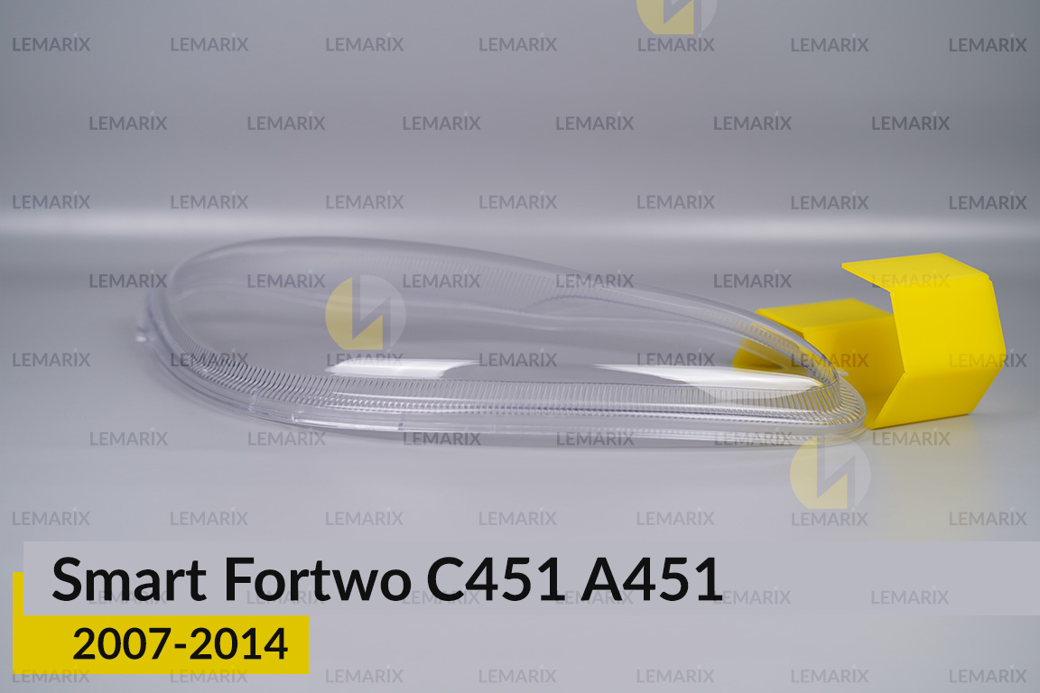 Скло фари Smart Fortwo C451 A451 (2007-2014) праве