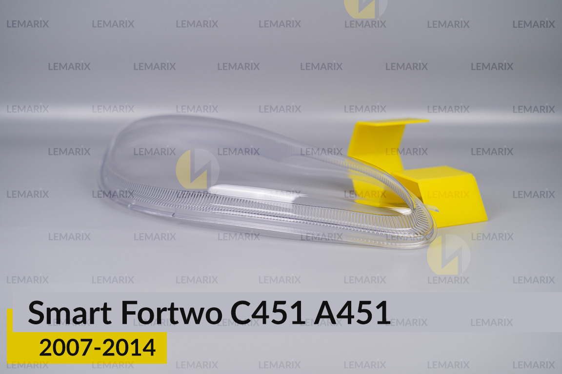 Скло фари Smart Fortwo C451 A451 (2007-2014) праве