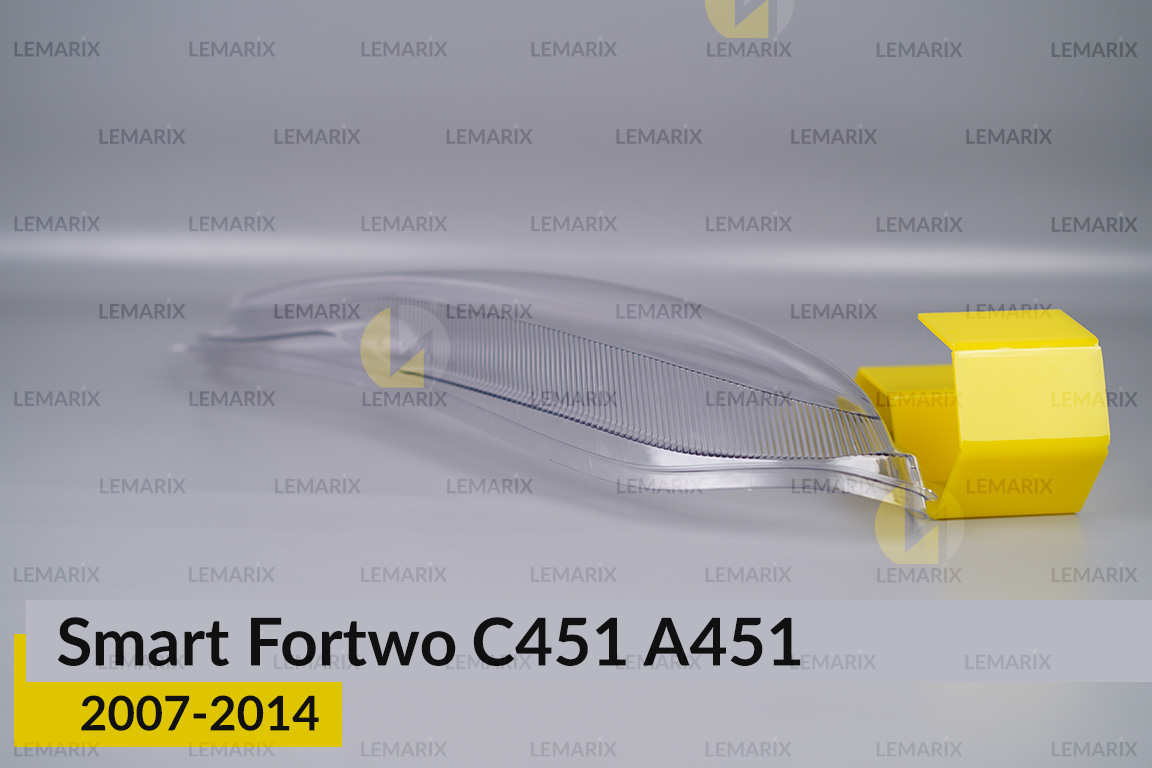 Скло фари Smart Fortwo C451 A451 (2007-2014) праве