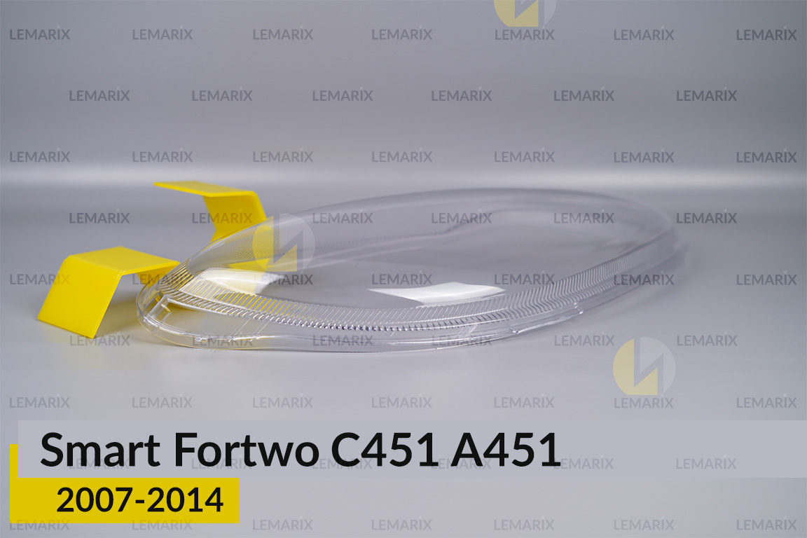 Скло фари Smart Fortwo C451 A451 (2007-2014) праве