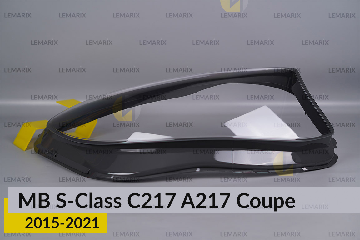 Скло фари Mercedes-Benz S-Class C217 A217 Coupe (2015-2021) праве