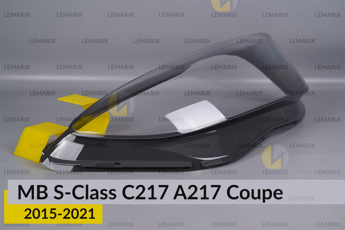 Скло фари Mercedes-Benz S-Class C217 A217 Coupe (2015-2021) праве