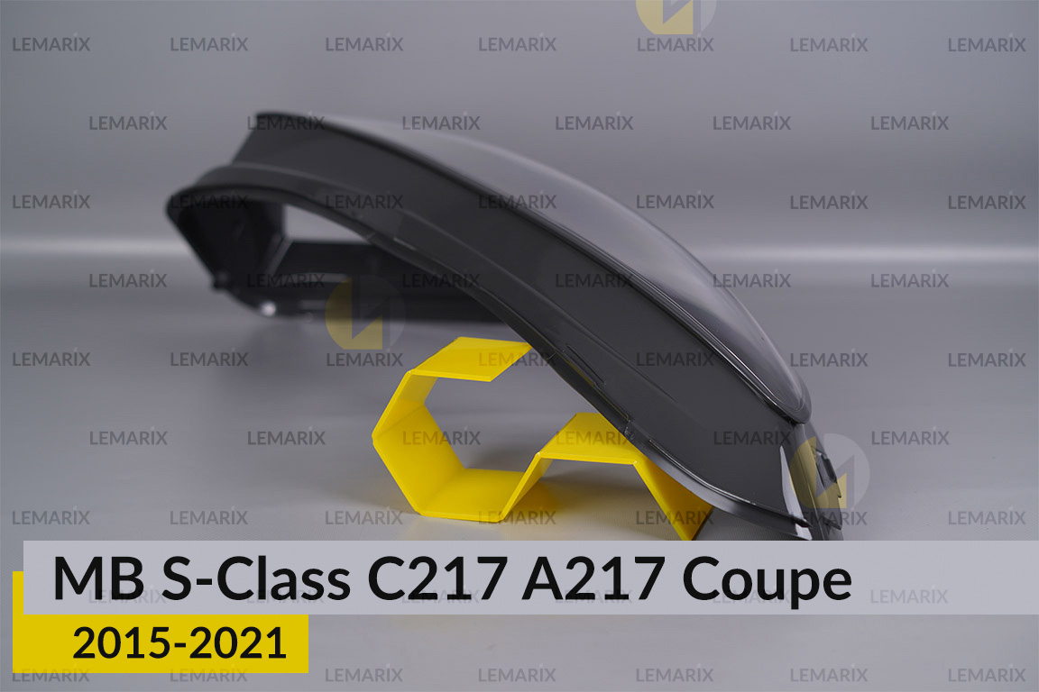 Скло фари Mercedes-Benz S-Class C217 A217 Coupe (2015-2021) праве