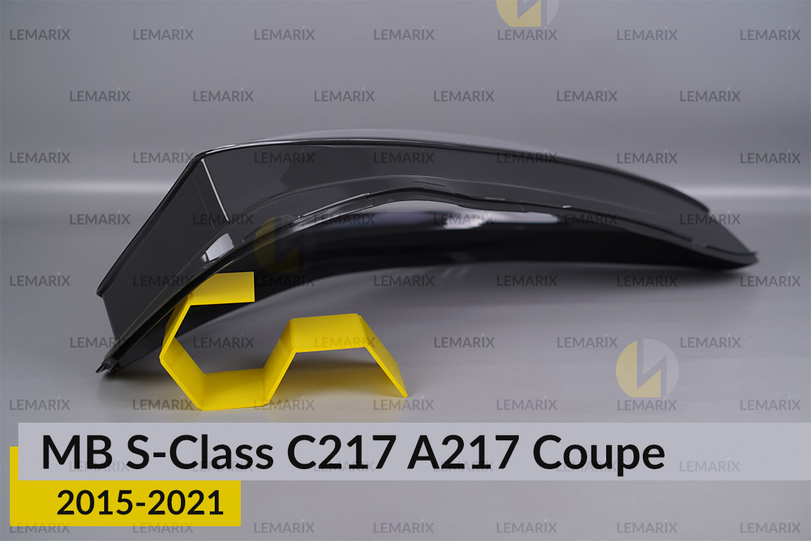 Скло фари Mercedes-Benz S-Class C217 A217 Coupe (2015-2021) праве