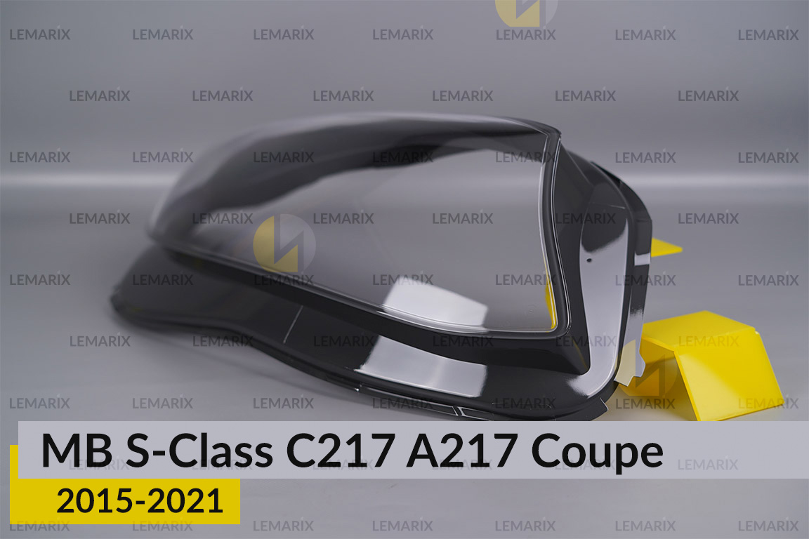Скло фари Mercedes-Benz S-Class C217 A217 Coupe (2015-2021) праве